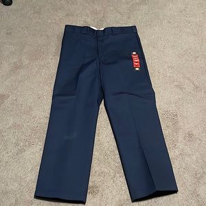 -dickies brand, dark blue, 36W by 30L